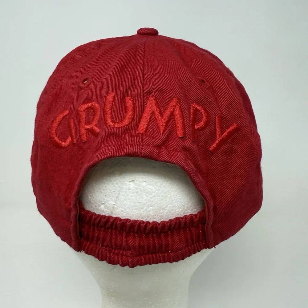 Vintage Grumpy Seven Dwarfs Stretch Strap Hat Goofy's Hat Company Walt Disney Co